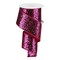 RG Ribbon: 2.5" Fuchsia Pink Wired Chunky Glitter Ribbon - Bows, Wreaths, Crafts, and Decorations